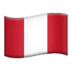 🇵🇪 flag: Peru display on Apple